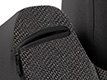 Custom-formed seat belt opening for increased safety