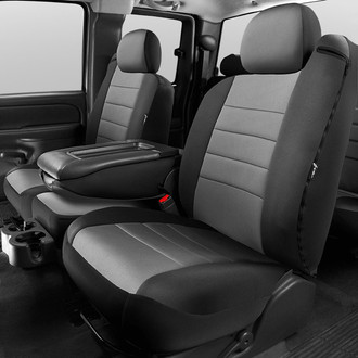 Neo™ 1st Row Black & Gray Seat Covers
