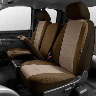 Oe™ Series 1st Row Mocha & Taupe Seat Covers