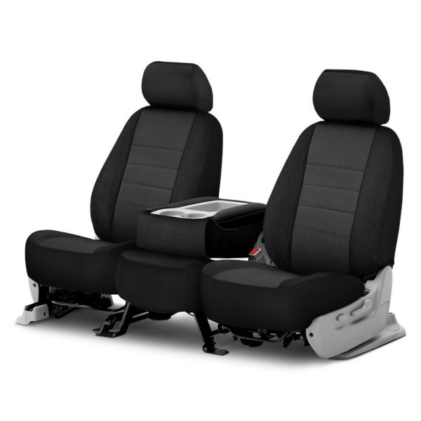  Fia® - Oe™ Series 1st Row Black & Charcoal Seat Covers