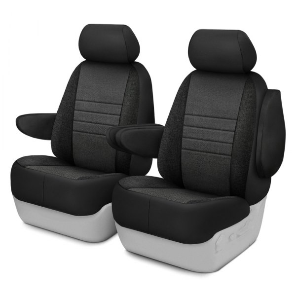  Fia® - Oe™ Series 2nd Row Black & Charcoal Seat Covers
