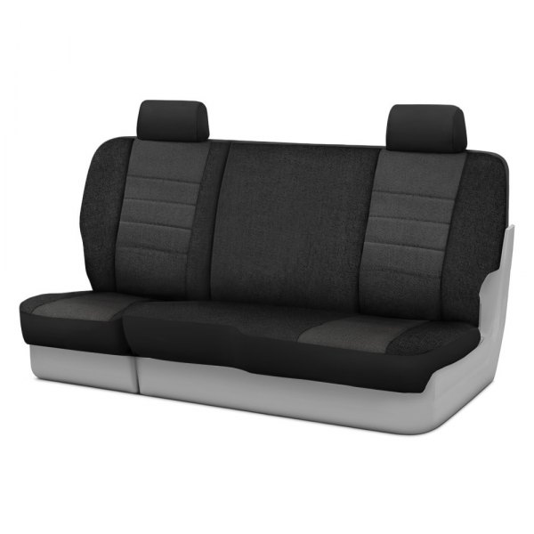  Fia® - Oe™ Series 1st Row Black & Charcoal Seat Covers