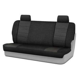 Fia® - Oe™ Series 1st Row Black & Charcoal Seat Covers