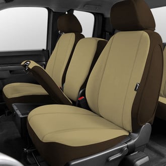 Seat Protector™ Series 1st Row Taupe Seat Covers