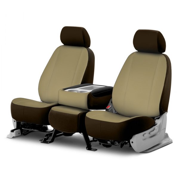 Fia® - Seat Protector™ Series 1st Row Taupe Seat Covers