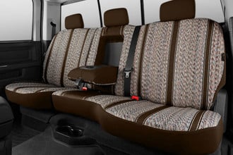 Wrangler™ Series 2nd Row Brown Seat Covers
