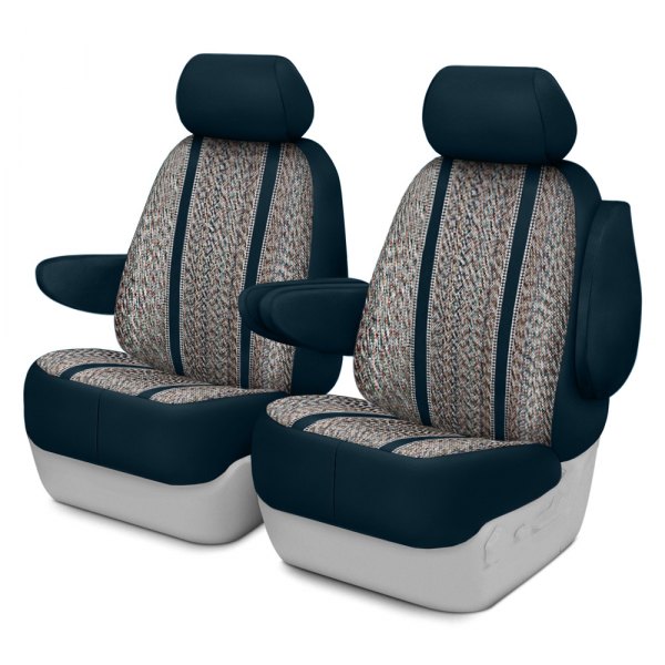  Fia® - Wrangler™ Series 1st Row Navy Seat Covers