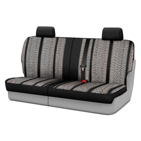  Fia® - Wrangler™ Series 1st Row Black Seat Covers