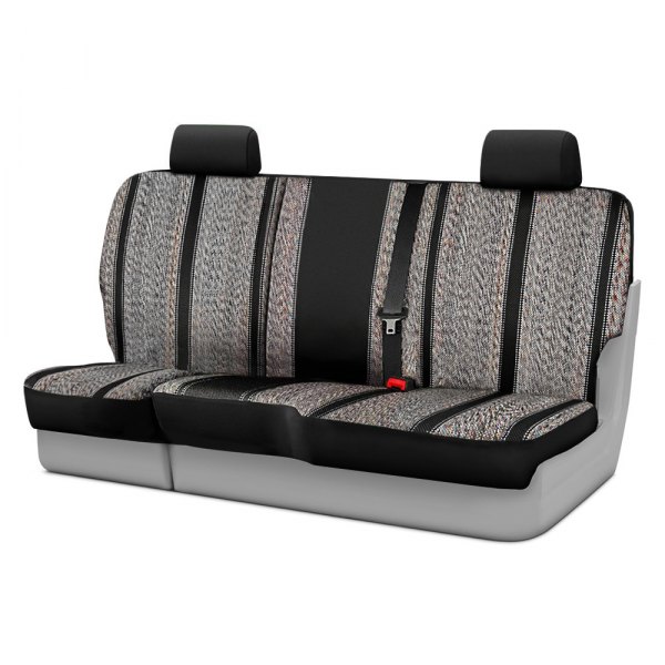  Fia® - Wrangler™ Series 2nd Row Black Seat Covers