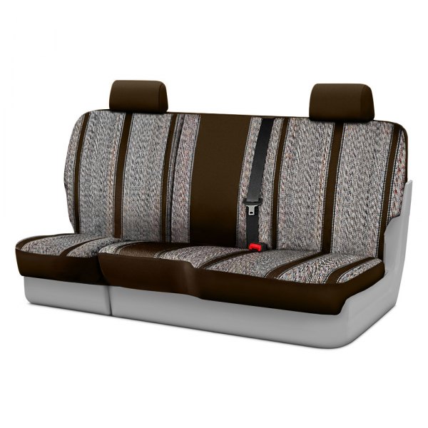 Fia® - Wrangler™ Series 2nd Row Brown Seat Covers