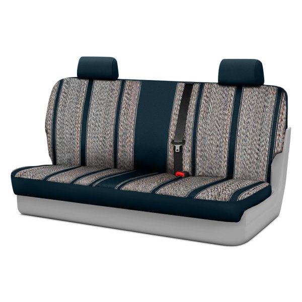  Fia® - Wrangler™ Series 2nd Row Navy Seat Covers