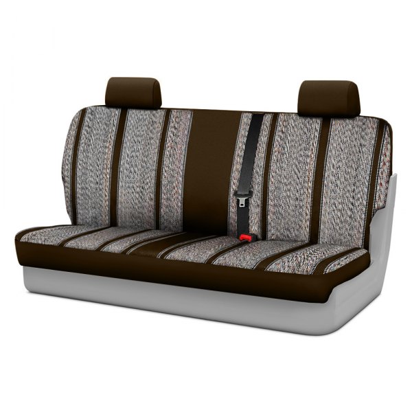  Fia® - Wrangler™ Series 2nd Row Brown Seat Covers