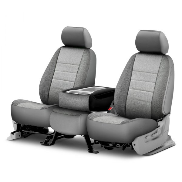 Fia Oe37 42 Gray Oe Series 1st Row Dark Light Seat Covers - Light Grey Car Seat Covers