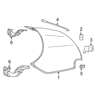 Fiat OE - Hood & Components