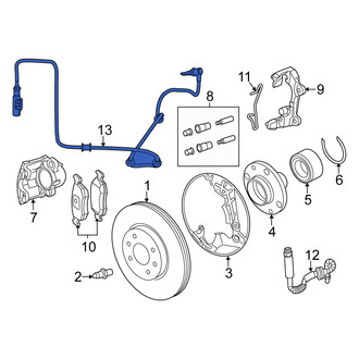 Fiat OE - Front ABS Wheel Speed Sensor