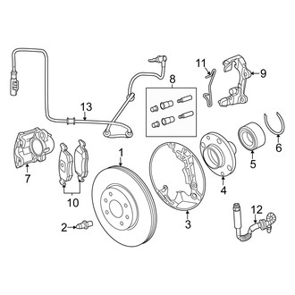 Fiat OE - Front Suspension - Brake Components