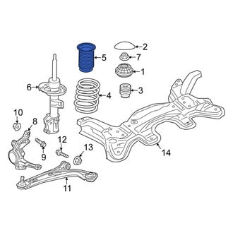 Fiat OE - Front Suspension Strut Bellows