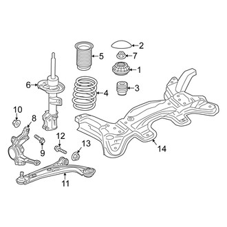 Fiat OE - Front Suspension - Suspension Components