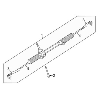 Fiat OE - Steering Gear & Linkage (Abarth / Abarth Cabrio / c Lounge / c Pop / E / Lounge / Pop)
