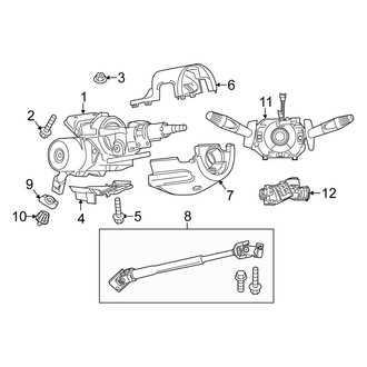 Fiat OE - Steering Column Components