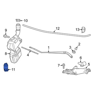 Fiat OE - Windshield Washer Pump