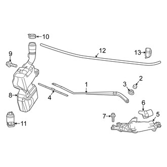 Fiat OE - Windshield - Wiper & Washer Components