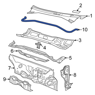 Fiat OE - Cowl Cover Seal