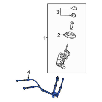 Fiat OE - Manual Transmission Shift Cable