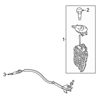 Fiat OE - Console - Transmission Shift Lever