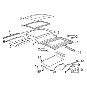Fiat OE - Roof - Sunroof (With Power Sunroof)