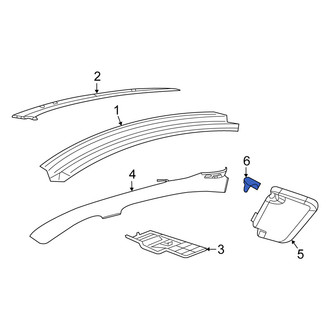 Fiat OE - Sun Visor Holder