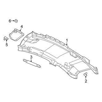 Fiat OE - Roof - Headliner (With Power Sunroof)