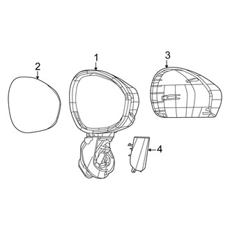 Fiat OE - Door - Outside Mirrors