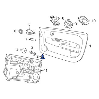Fiat OE - Door Interior Trim Panel Grommet
