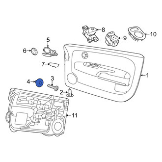 Fiat OE - Door Interior Trim Panel Grommet