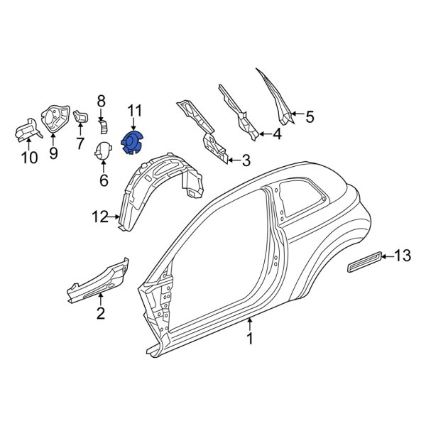 Fuel Pocket Gasket