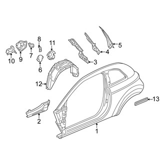 Fiat OE - Quarter Panel & Components