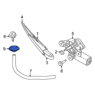 Fiat OE - Back Glass Washer Nozzle Grommet