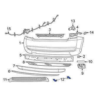 Fiat OE - Grille Bracket