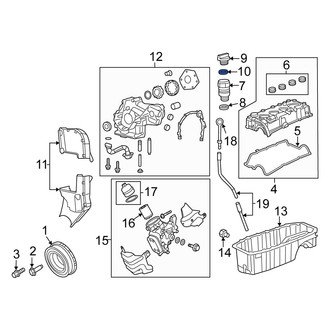 Fiat OE - Engine Oil Filler Tube Seal
