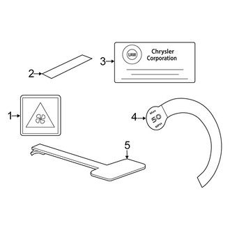 Fiat OE - Information Labels - Labels