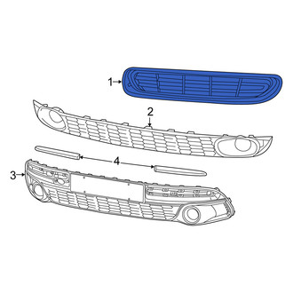 Fiat OE - Front Upper Grille