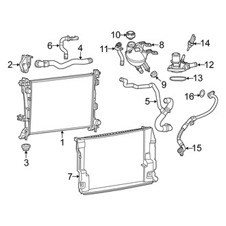 Fiat OE - Cooling - Radiator & Components