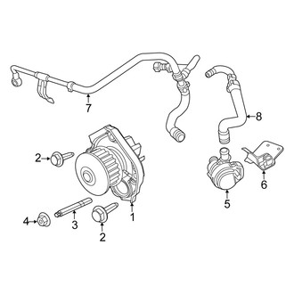 Fiat OE - Cooling - Water Pump (Easy / Lounge / Pop / Trekking / Urbana)