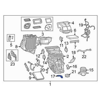 Fiat OE - A/C Evaporator Temperature Sensor
