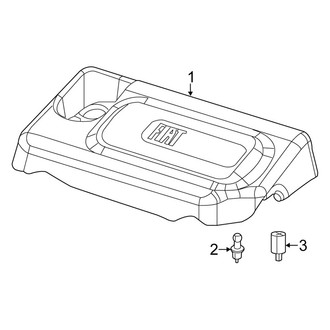 Fiat OE - Engine / Transaxle - Engine Appearance Cover