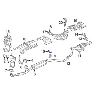 Fiat OE - Right Catalytic Converter Bracket