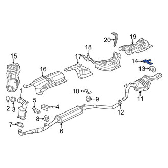 Fiat OE - Exhaust System Hanger Bracket