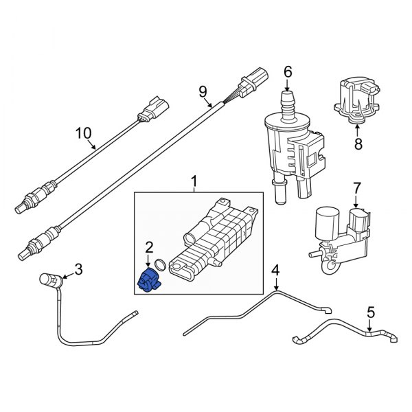 Evaporative Emissions System Leak Detection Pump