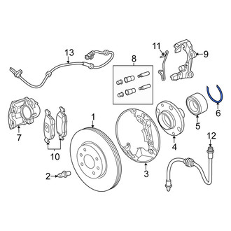 Fiat OE - Wheel Bearing Snap Ring